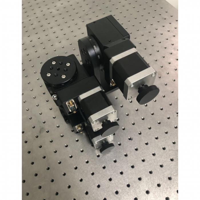 Mini Motorized XYZ Rotating Table: J3WDX60-60