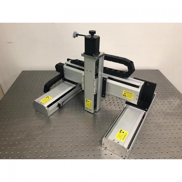 Motorized XYZ Gantry Linear Translation Table: J60S-XYZ101050