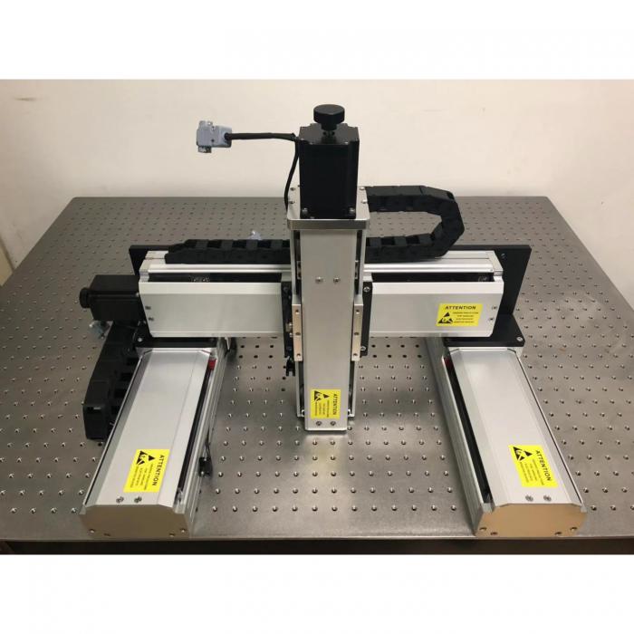 Motorized XYZ Gantry Linear Translation Table: J60S-XYZ101050