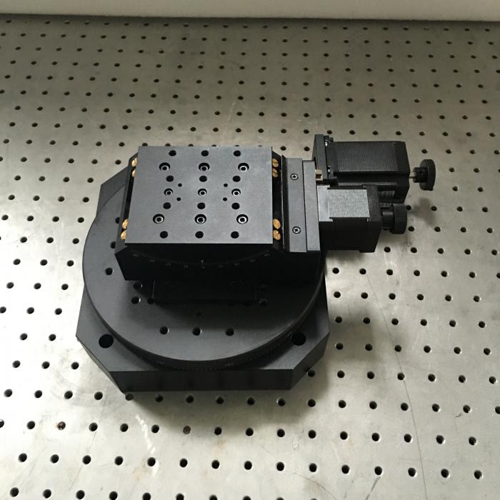 Motorized XY Tilting Rotary Table： J03DX200-J03DJ40