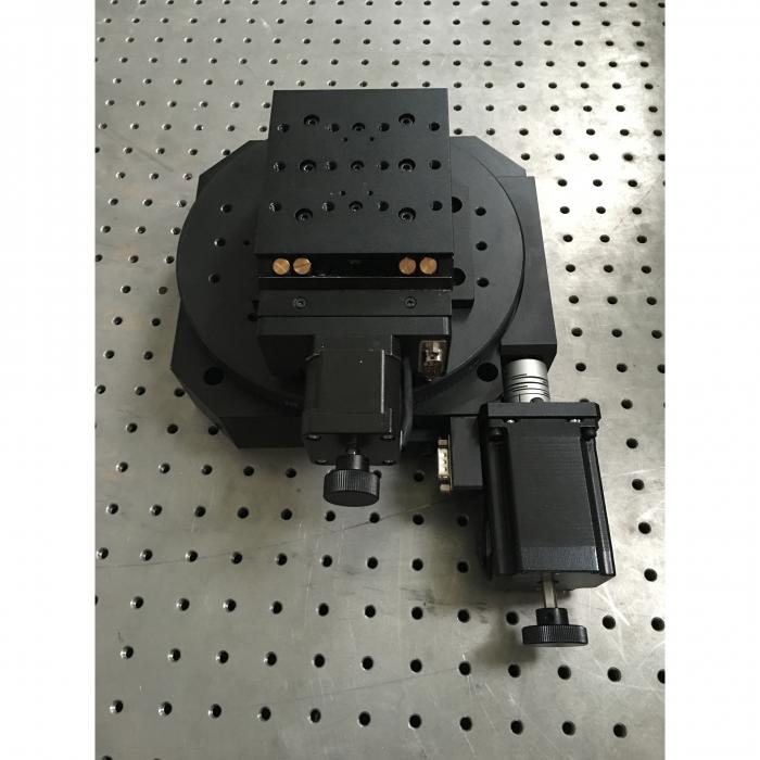 Motorized XY Tilting Rotary Table： J03DX200-J03DJ40