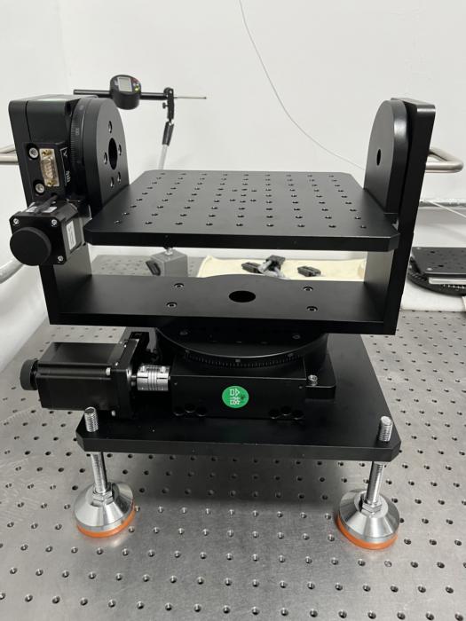 Motorized XY Rotary Table