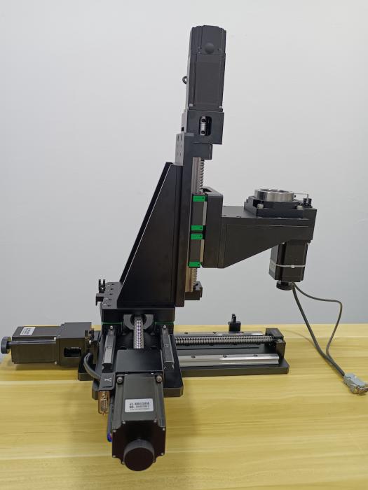 Motorized XYZ Stage with Rotary stage