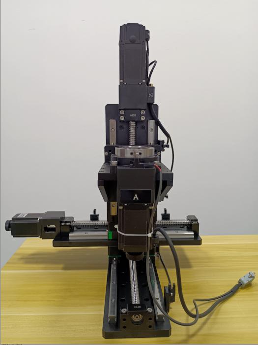 Motorized XYZ Stage with Rotary stage