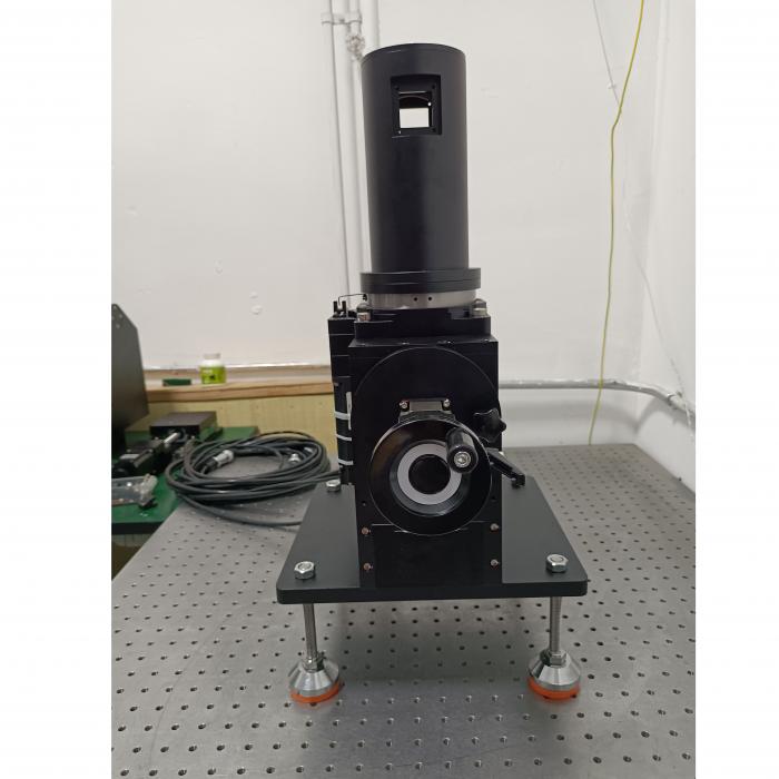 Single Axis Motorized Rotary Table with Adjustable Title