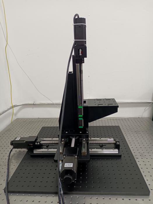 Motorized XYZ Table, 200x200x200mm