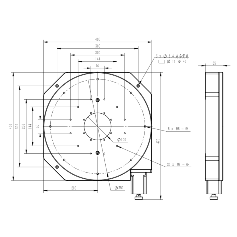 rotary stage J04DX400 3.png